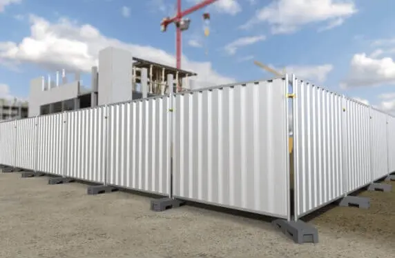 PPGI corrugated fence