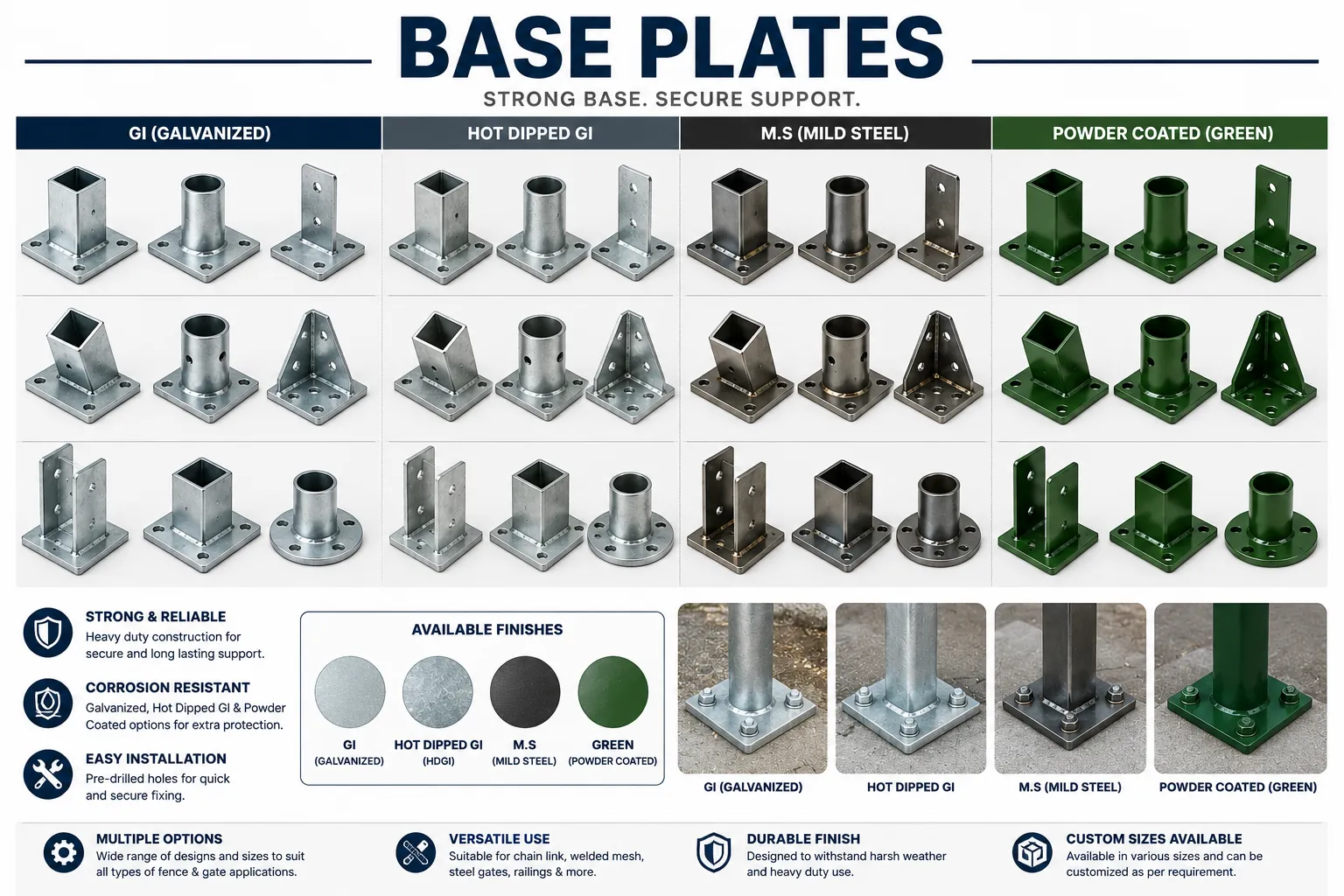 base plates PDF image 1