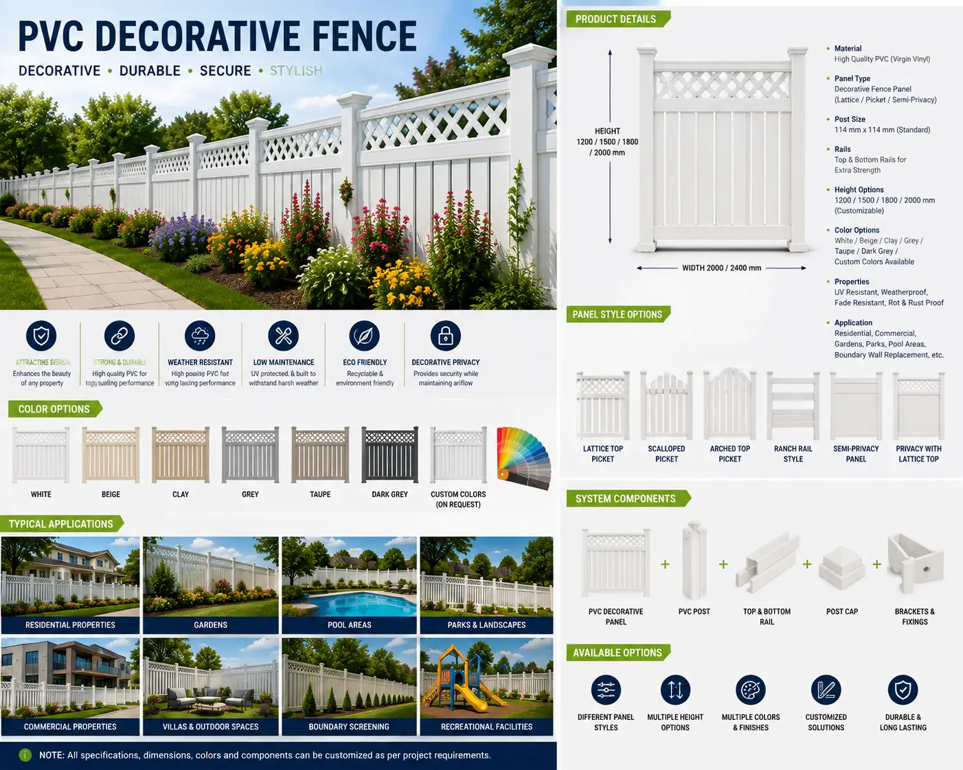 pvc decorative fence PDF image 2