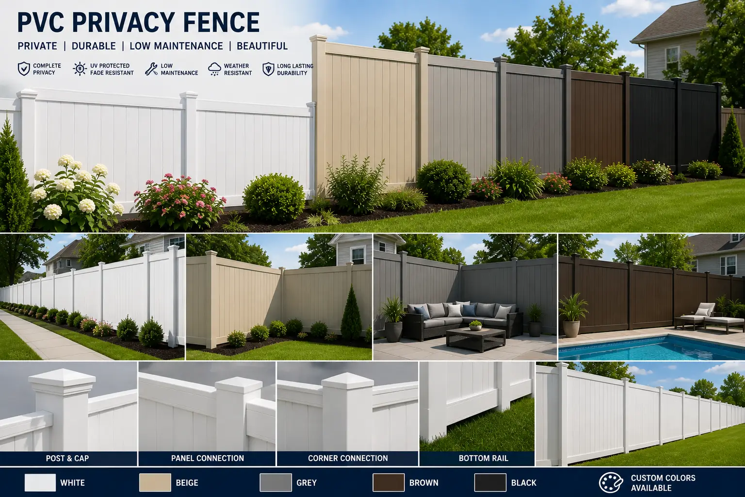 pvc privacy fence PDF image 1